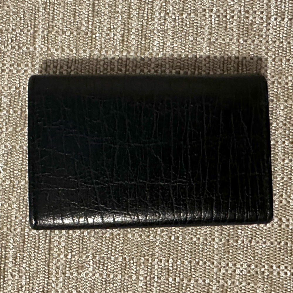 Gucci interlocking black key holder